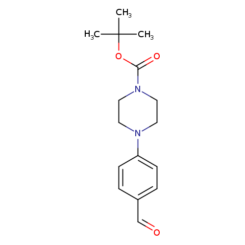 1-Piperazinecarboxylic acid, 4-(4-formylphenyl)-, 1,1-dimethylethyl ester