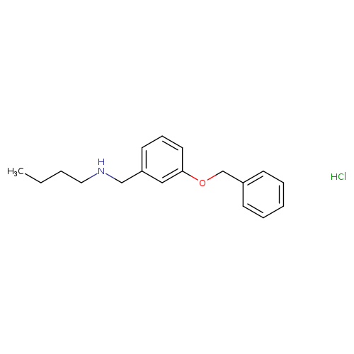 {[3-(benzyloxy)phenyl]methyl}(butyl)amine hydrochloride