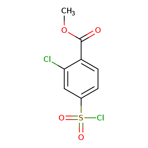 methyl 2-chloro-4-(chlorosulfonyl)benzoate