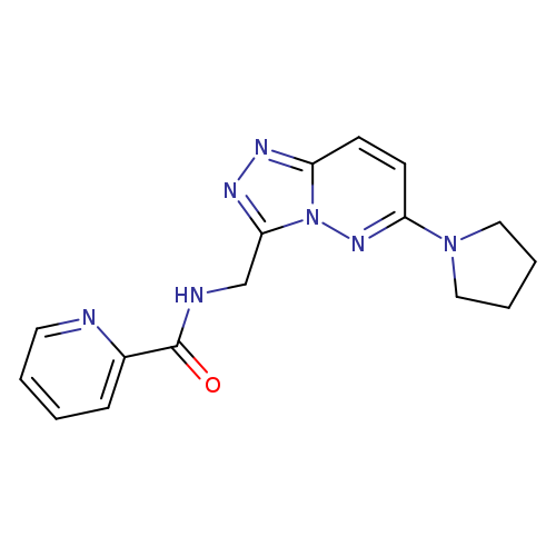 N-{[6-(pyrrolidin-1-yl)-[1,2,4]triazolo[4,3-b]pyridazin-3-yl]methyl}pyridine-2-carboxamide
