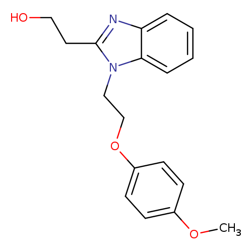 2-{1-[2-(4-methoxyphenoxy)ethyl]-1H-1,3-benzodiazol-2-yl}ethan-1-ol