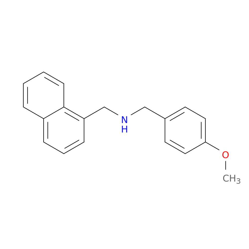 N-(4-Methoxybenzyl)-1-(naphthalen-1-yl)methanamine