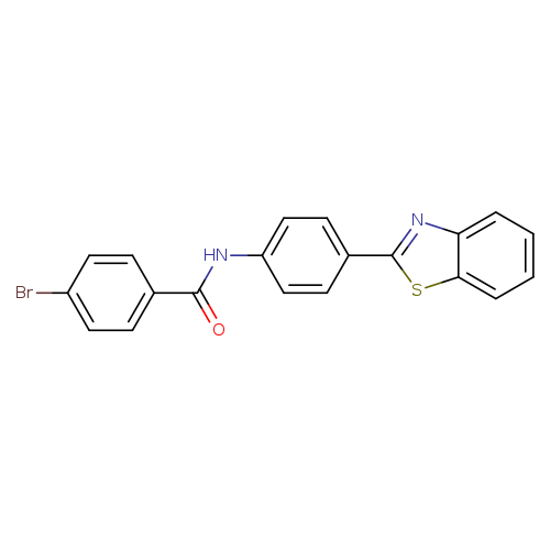 N-[4-(1,3-benzothiazol-2-yl)phenyl]-4-bromobenzamide