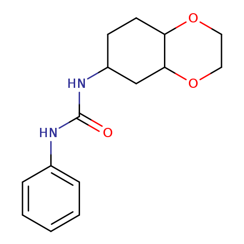 3-(octahydro-1,4-benzodioxin-6-yl)-1-phenylurea