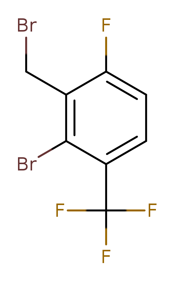 2-Bromo-3-(bromomethyl)-4-fluoro-1-(trifluoromethyl)benzene