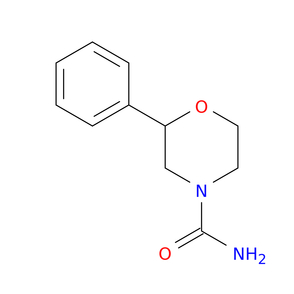 2-phenylmorpholine-4-carboxamide