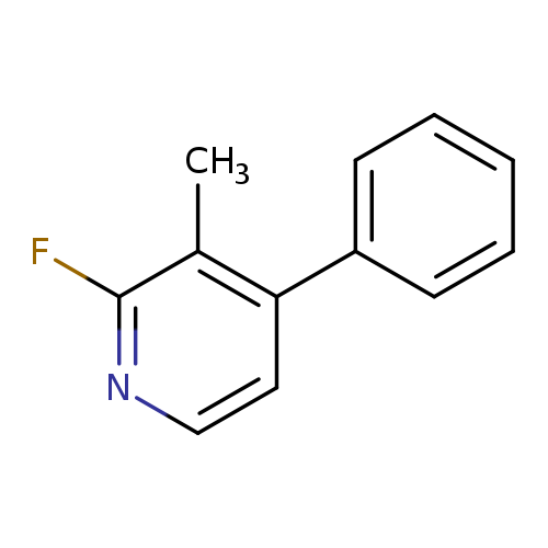 2-Fluoro-3-methyl-4-phenylpyridine