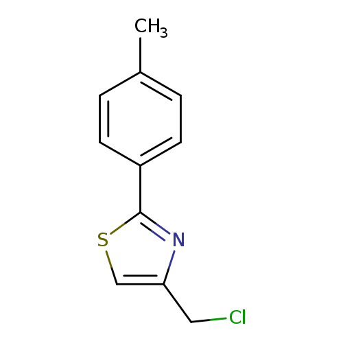 4-(Chloromethyl)-2-(4-methylphenyl)-1,3-thiazole