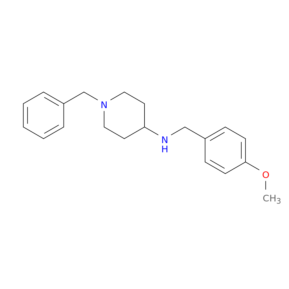 1-Benzyl-N-(4-methoxybenzyl)piperidin-4-amine
