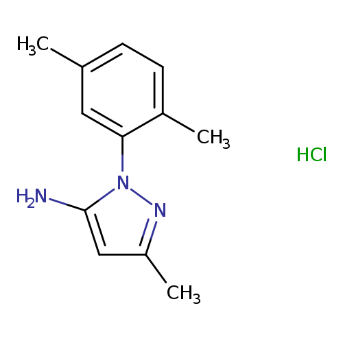 1-(2,5-Dimethylphenyl)-3-methyl-1h-pyrazol-5-amine hydrochloride