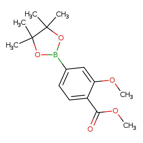 3-Methoxy-4-methoxycarbonylphenylboronic acid, pinacol ester