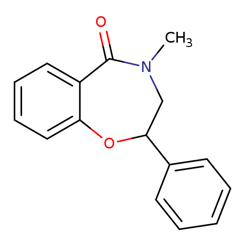 4-methyl-2-phenyl-2,3,4,5-tetrahydro-1,4-benzoxazepin-5-one