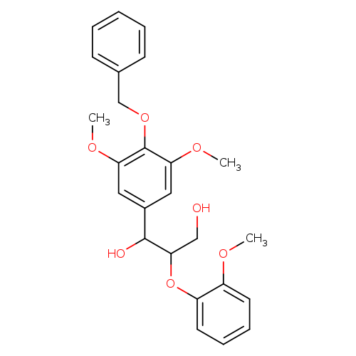 1-(4-(Benzyloxy)-3,5-dimethoxyphenyl)-2-(2-methoxyphenoxy)propane-1,3-diol