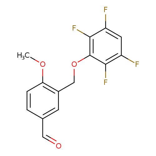 4-methoxy-3-[(2,3,5,6-tetrafluorophenoxy)methyl]benzaldehyde