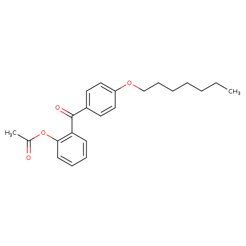2-Acetoxy-4'-heptyloxybenzophenone
