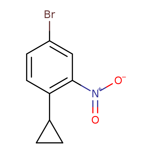 4-bromo-1-cyclopropyl-2-nitrobenzene