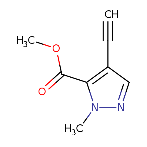 methyl 4-ethynyl-1-methyl-1H-pyrazole-5-carboxylate