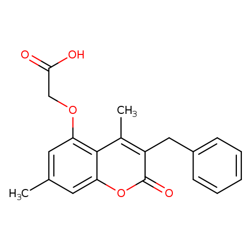 [(3-Benzyl-4,7-dimethyl-2-oxo-2h-chromen-5-yl)oxy]acetic acid