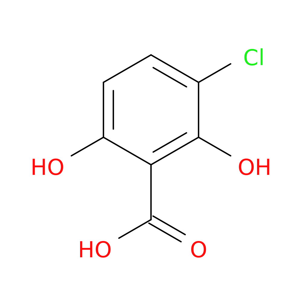 3-Chloro-2,6-dihydroxybenzoic acid