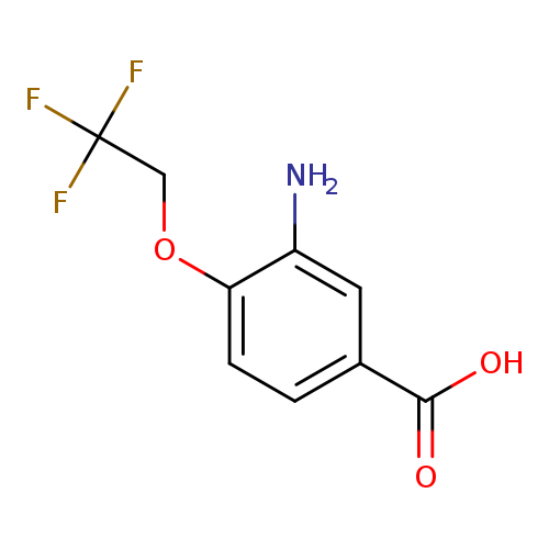 3-amino-4-(2,2,2-trifluoroethoxy)benzoic acid