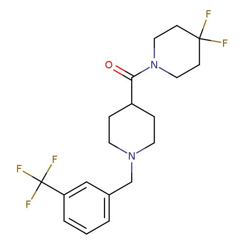4,4-difluoro-1-(1-{[3-(trifluoromethyl)phenyl]methyl}piperidine-4-carbonyl)piperidine