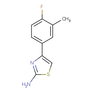 2-Amino-4-(4'-fluoro-3'-methyl)phenylthiazole