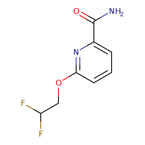6-(2,2-difluoroethoxy)pyridine-2-carboxamide