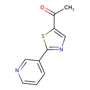 1-[2-(pyridin-3-yl)-1,3-thiazol-5-yl]ethan-1-one