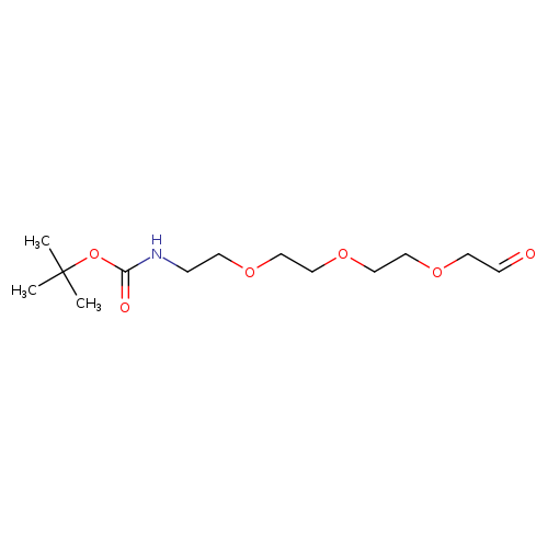 tert-Butyl (2-(2-(2-(2-oxoethoxy)ethoxy)ethoxy)ethyl)carbamate