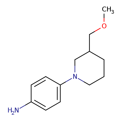 4-(3-(Methoxymethyl)piperidin-1-yl)aniline