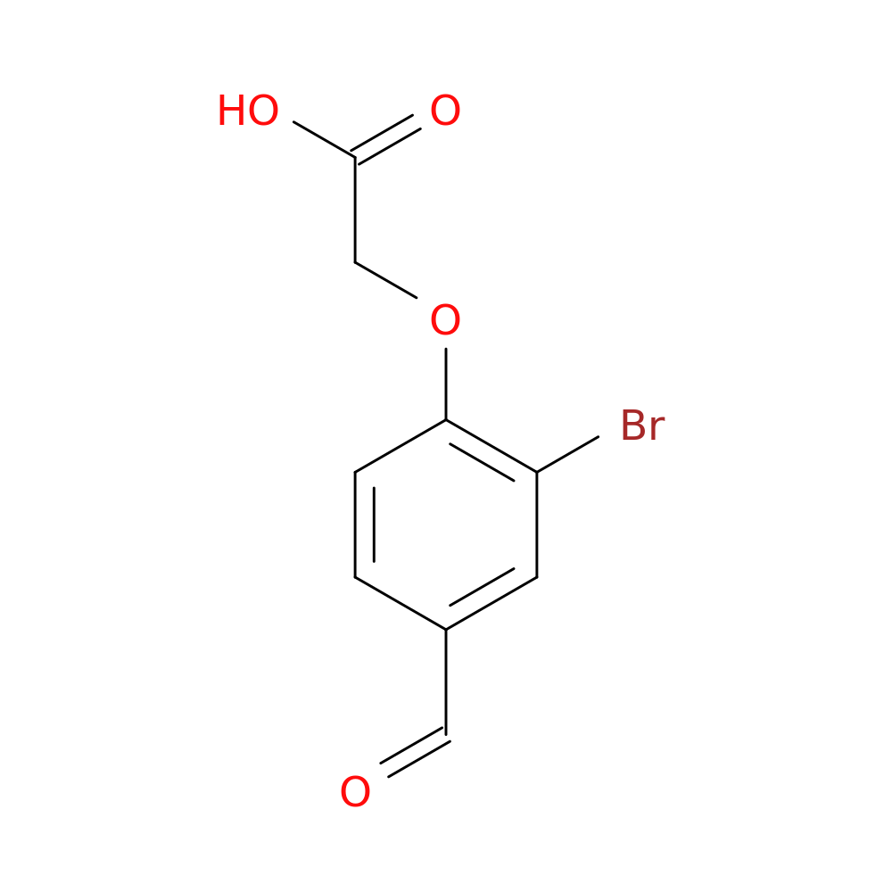 2-(2-Bromo-4-formylphenoxy)acetic acid