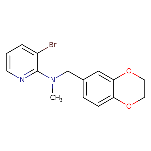 3-bromo-N-[(2,3-dihydro-1,4-benzodioxin-6-yl)methyl]-N-methylpyridin-2-amine