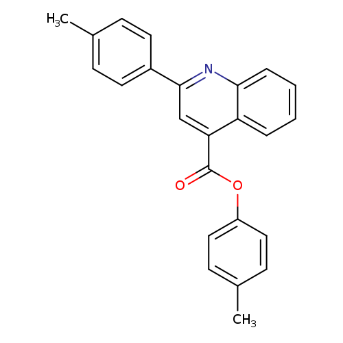 4-methylphenyl 2-(4-methylphenyl)-4-quinolinecarboxylate