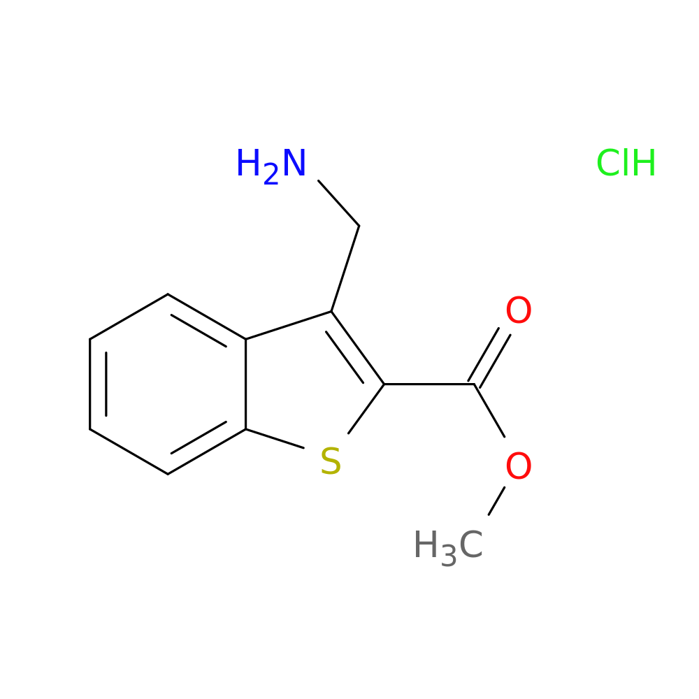 Methyl 3-(aminomethyl)-1-benzothiophene-2-carboxylate hydrochloride