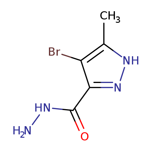 4-Bromo-5-methyl-1H-pyrazole-3-carbohydrazide