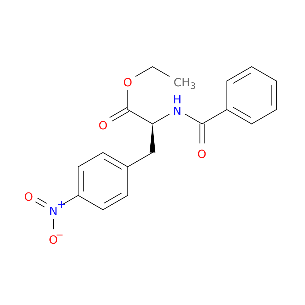 L-Phenylalanine, N-benzoyl-4-nitro-, ethyl ester