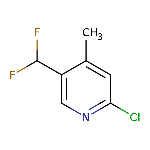 2-Chloro-5-(difluoromethyl)-4-methylpyridine