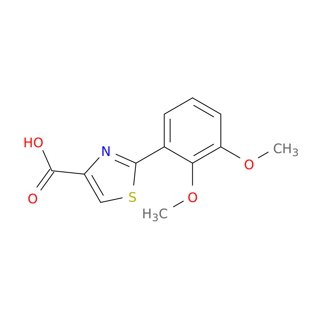 2-(2,3-dimethoxyphenyl)-1,3-thiazole-4-carboxylic acid