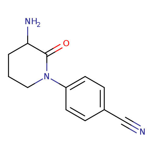 4-(3-amino-2-oxopiperidin-1-yl)benzonitrile