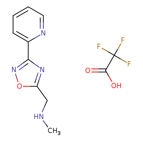 N-Methyl-1-[3-(2-pyridinyl)-1,2,4-oxadiazol-5-yl]methanamine trifluoroacetate