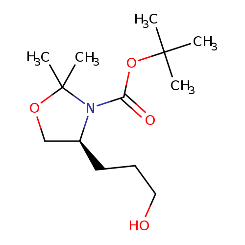 (S)-TERT-BUTYL 4-(3-HYDROXYPROPYL)-2,2-DIMETHYLOXAZOLIDINE-3-CARBOXYLATE