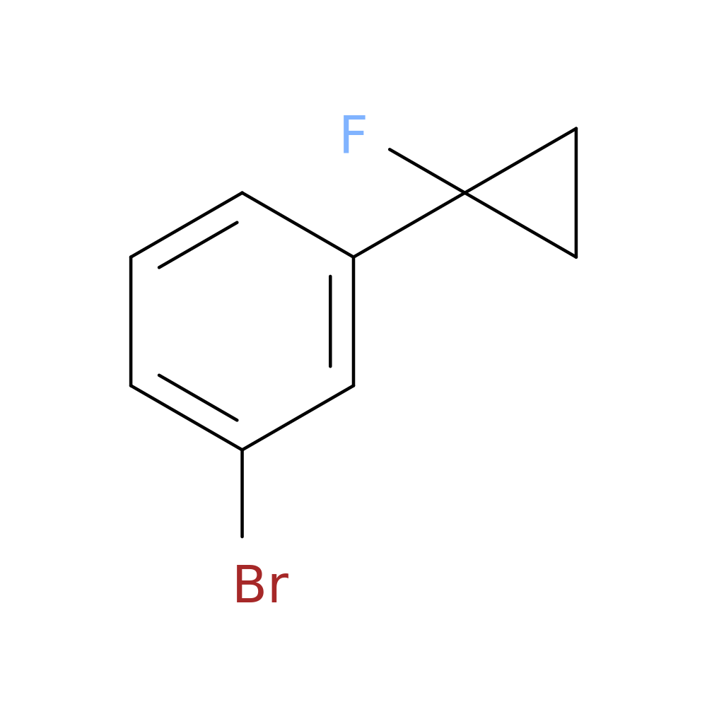1-bromo-3-(1-fluorocyclopropyl)benzene