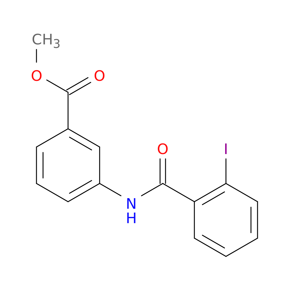 methyl 3-(2-iodobenzamido)benzoate