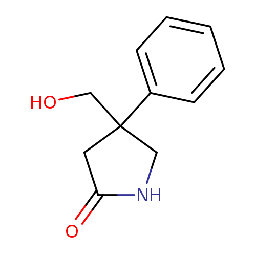 4-(hydroxymethyl)-4-phenylpyrrolidin-2-one