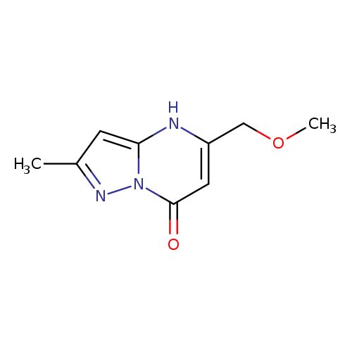 5-(methoxymethyl)-2-methyl-4H,7H-pyrazolo[1,5-a]pyrimidin-7-one