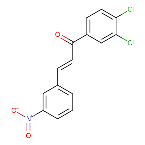 (2E)-1-(3,4-dichlorophenyl)-3-(3-nitrophenyl)prop-2-en-1-one