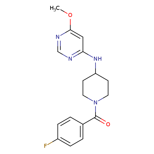 N-[1-(4-fluorobenzoyl)piperidin-4-yl]-6-methoxypyrimidin-4-amine