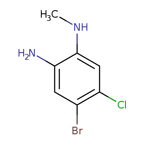 4-bromo-5-chloro-N1-methylbenzene-1,2-diamine
