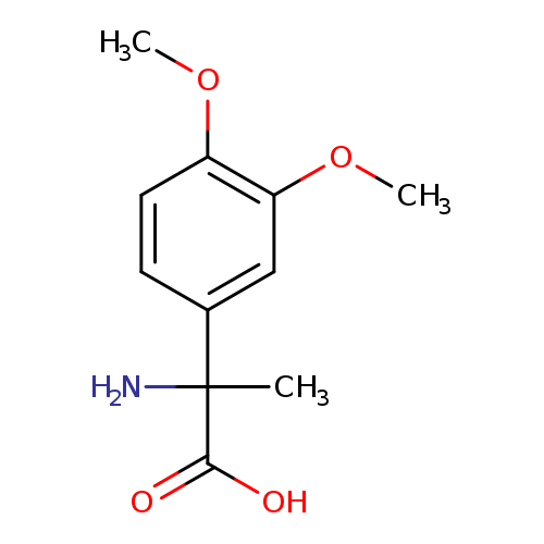 2-amino-2-(3,4-dimethoxyphenyl)propanoic acid