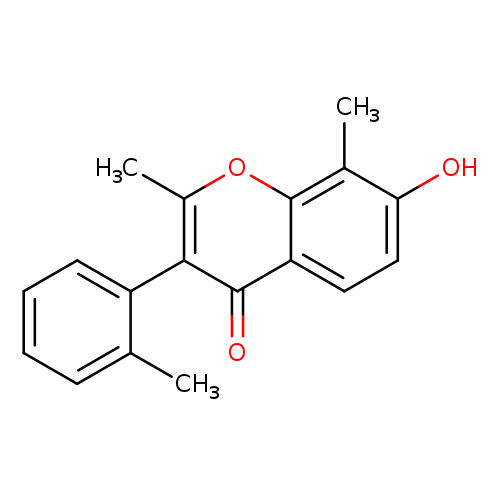 7-HYDROXY-2,8-DIMETHYL-3-O-TOLYL-CHROMEN-4-ONE